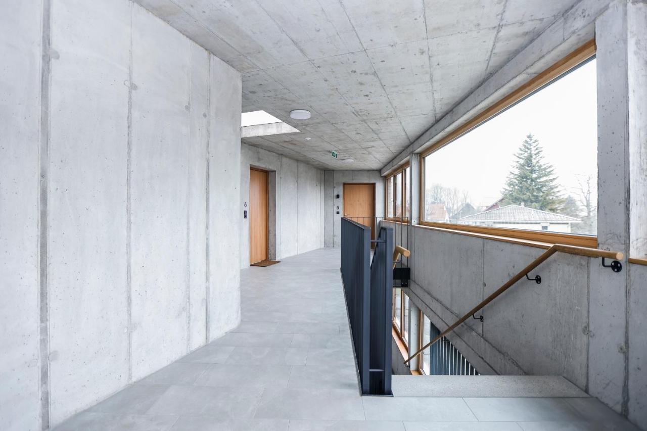Boutique Apartments Lustenau Nachhaltige Kuehlung Ueber Erdsonde Und Fussbodenkuehlung Kültér fotó