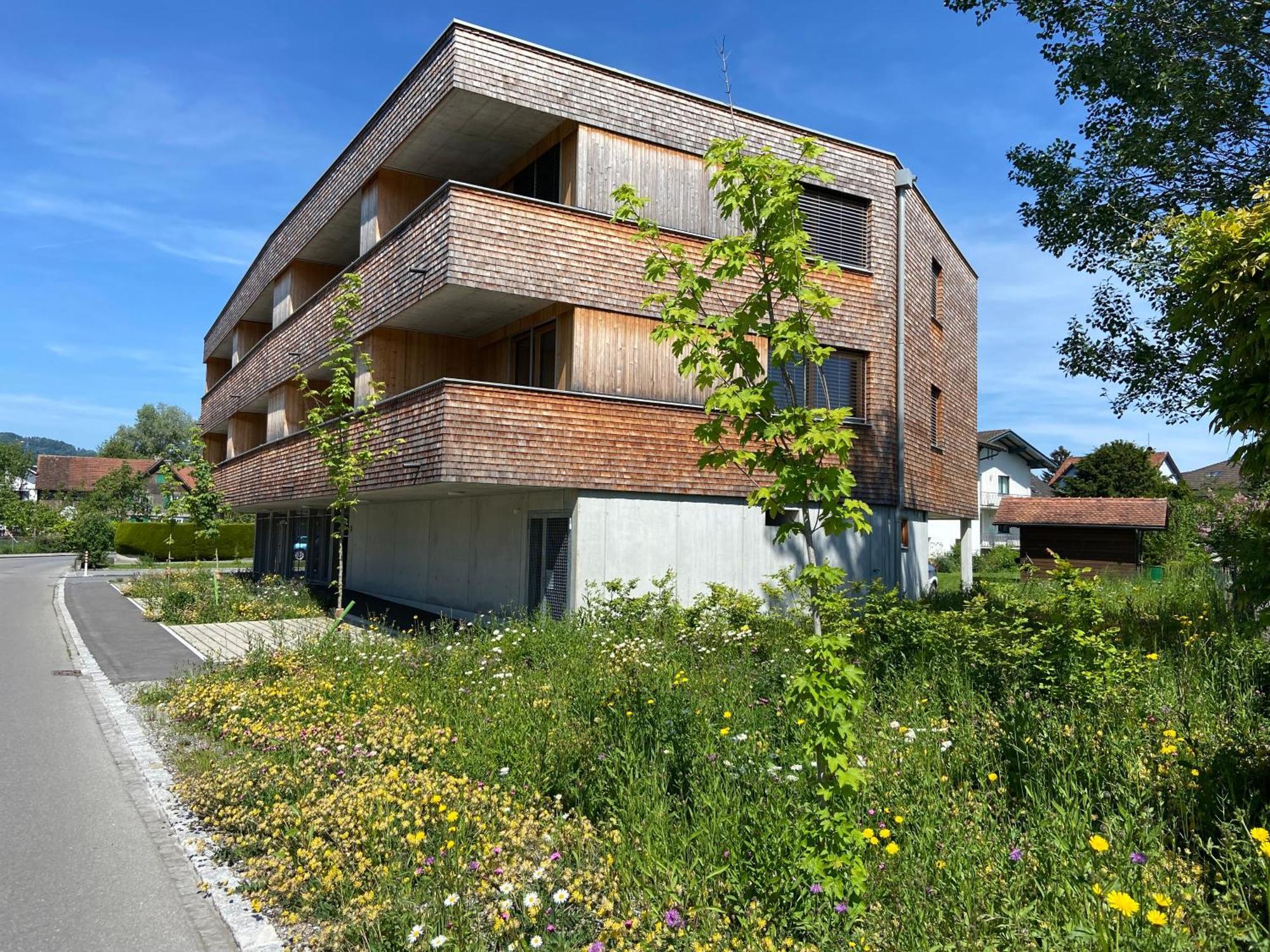 Boutique Apartments Lustenau Nachhaltige Kuehlung Ueber Erdsonde Und Fussbodenkuehlung Kültér fotó