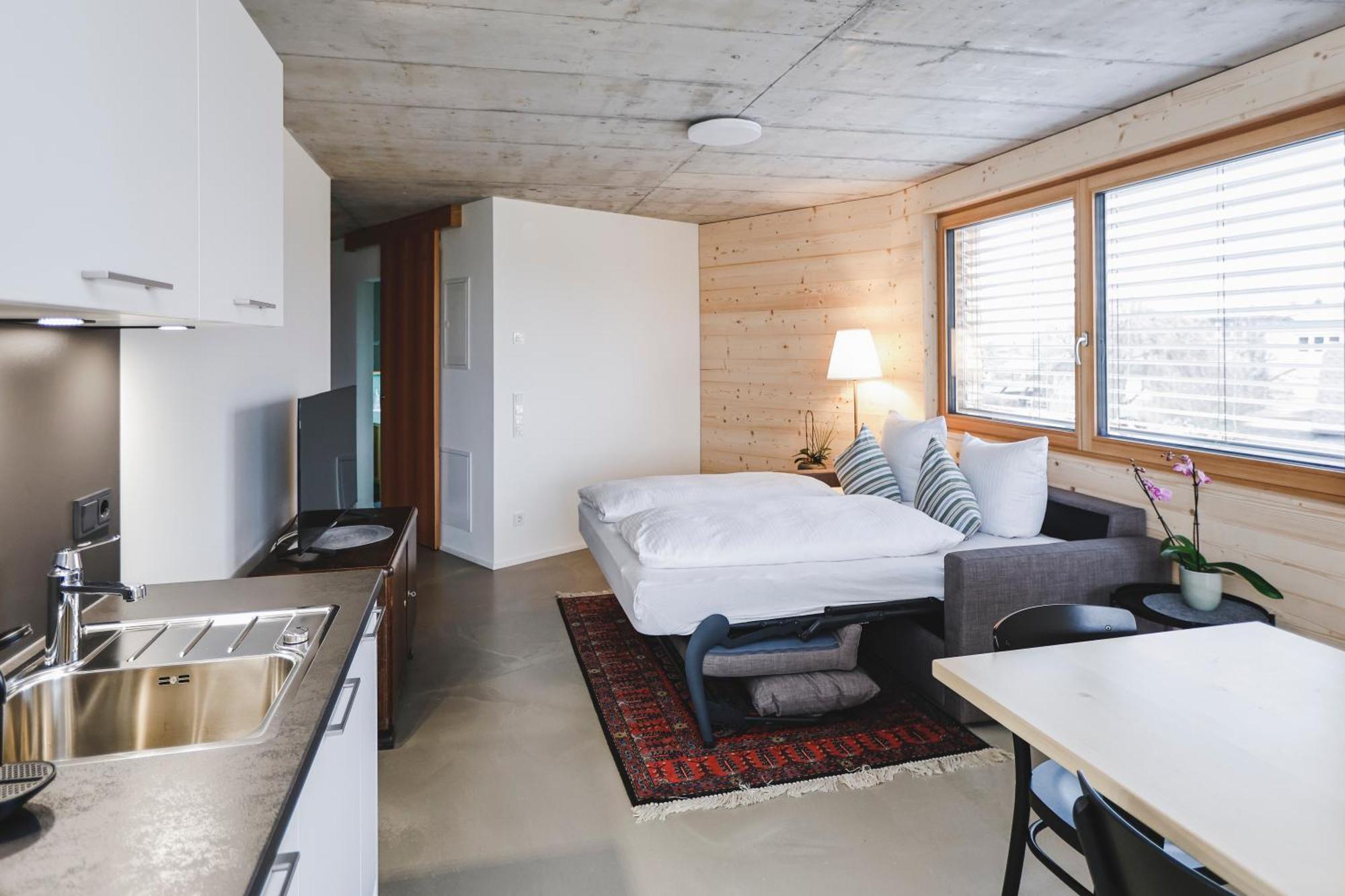 Boutique Apartments Lustenau Nachhaltige Kuehlung Ueber Erdsonde Und Fussbodenkuehlung Szoba fotó