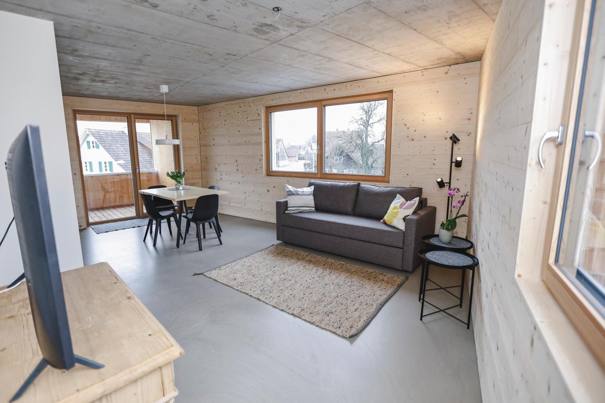Boutique Apartments Lustenau Nachhaltige Kuehlung Ueber Erdsonde Und Fussbodenkuehlung Szoba fotó