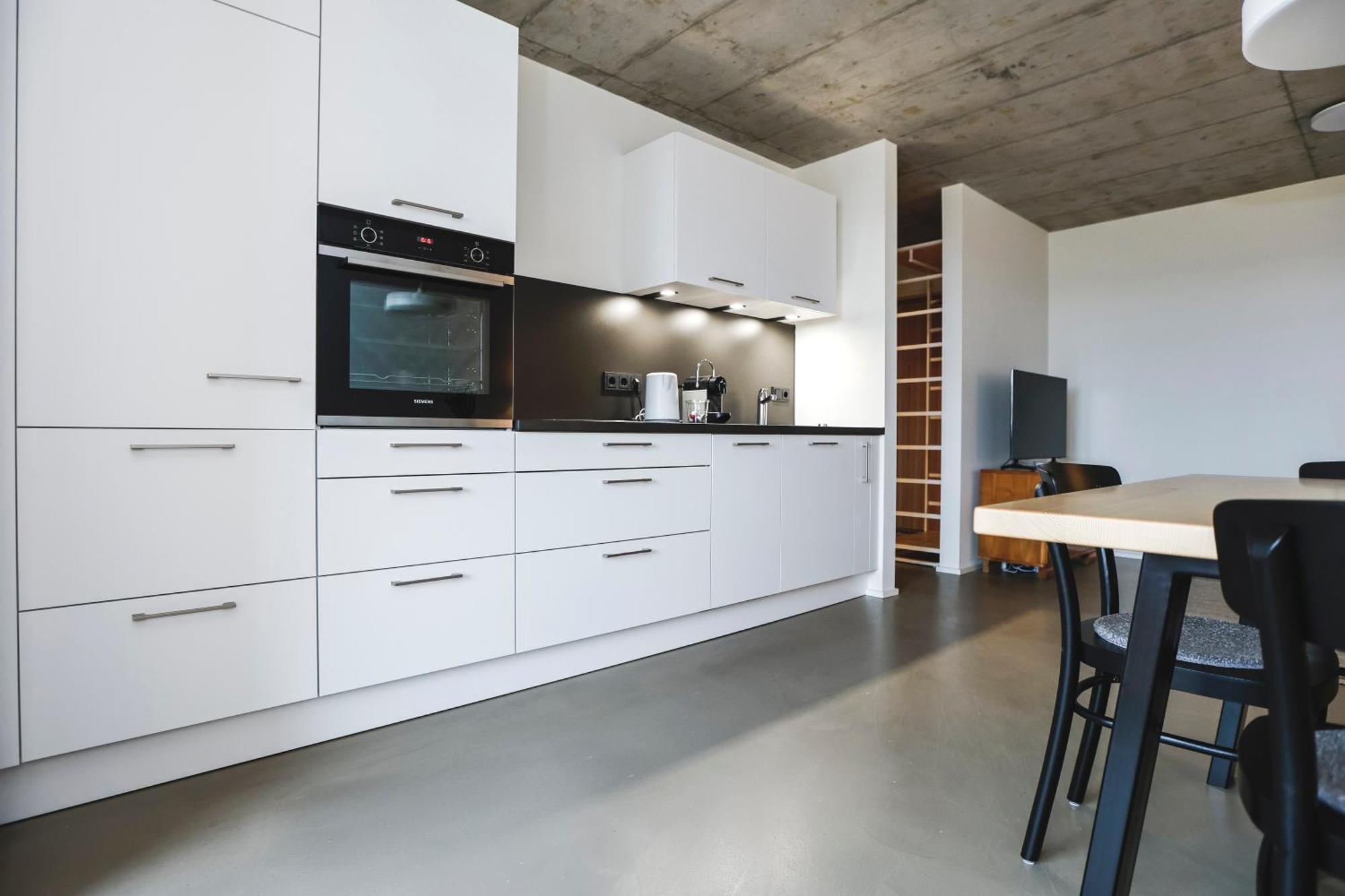 Boutique Apartments Lustenau Nachhaltige Kuehlung Ueber Erdsonde Und Fussbodenkuehlung Szoba fotó