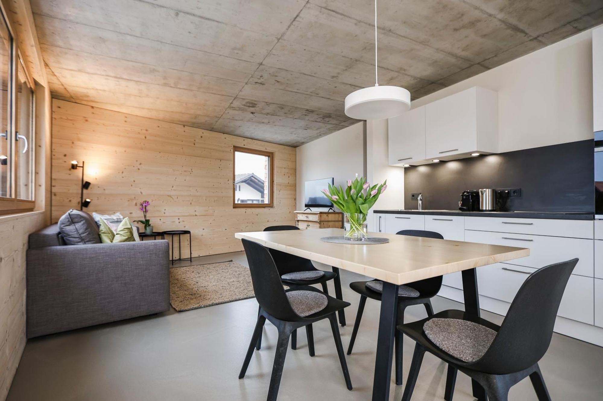Boutique Apartments Lustenau Nachhaltige Kuehlung Ueber Erdsonde Und Fussbodenkuehlung Szoba fotó