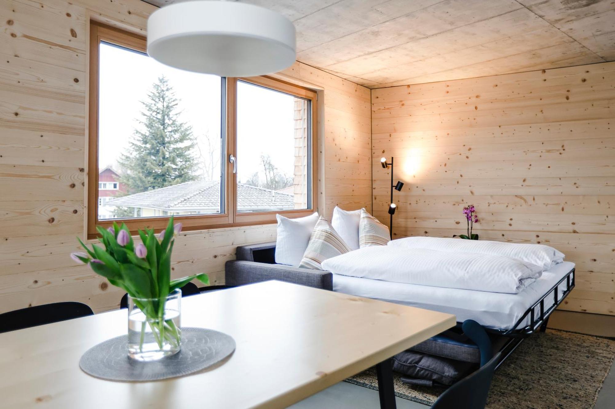 Boutique Apartments Lustenau Nachhaltige Kuehlung Ueber Erdsonde Und Fussbodenkuehlung Szoba fotó