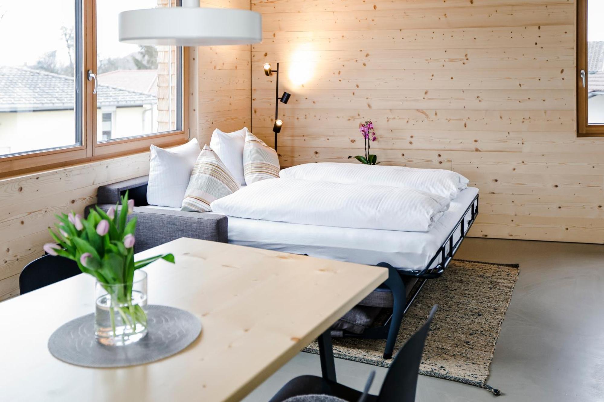 Boutique Apartments Lustenau Nachhaltige Kuehlung Ueber Erdsonde Und Fussbodenkuehlung Szoba fotó