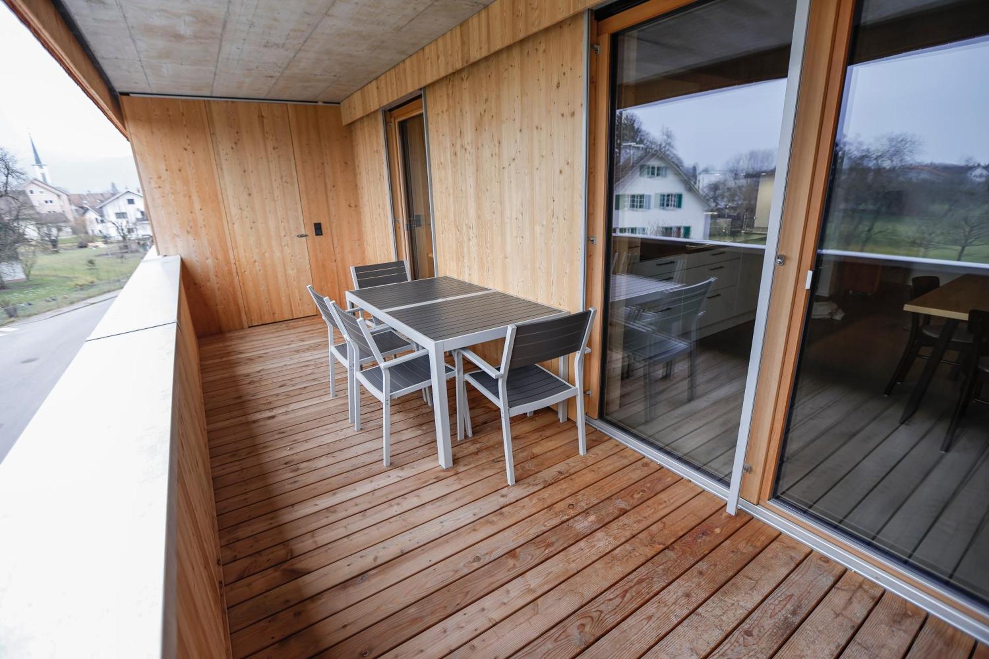 Boutique Apartments Lustenau Nachhaltige Kuehlung Ueber Erdsonde Und Fussbodenkuehlung Szoba fotó